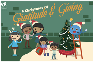 A Christmas of gratitude and giving